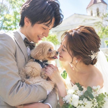 ヴィラ・アンジェリカ：【愛犬と叶える憧れW】貸切邸宅見学×近江牛試食×見積り相談