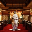 古き良き伝統の和装を着ての挙式を検討されているおふたりにお薦め。伊勢神宮より御霊を授る館内神殿のほか、提携の神社、日本庭園の茶室で行う「茶婚式」など日本の伝統美を感じることが出来る和婚をご紹介。