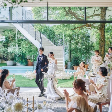 アーフェリーク白金：【リニューアル特典】黒毛和牛試食×上質チャペル&1組貸切W体験