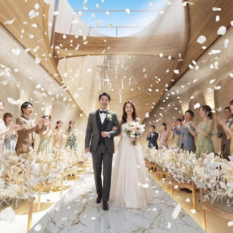 アーフェリーク白金：年末BIG【緑溢れる貸切W】上質チャペル&ガーデン体験×和牛試食