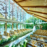 ニーズ高崎 by T&G WEDDING (旧 アーセンティア迎賓館 高崎):満席間近【当館人気No1】光×滝×緑のチャペルW体験*上州牛試食