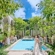 ニーズ名古屋八事 by T&G WEDDING (旧 アーヴェリール迎賓館 名古屋):金曜SP\人気のプール付ガーデン/本番直前リアル体験*全館周遊