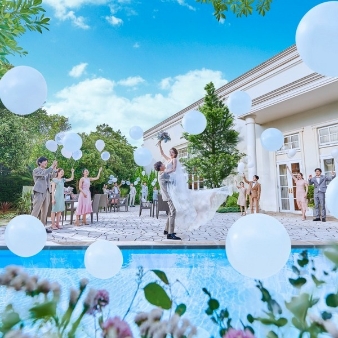 結婚式場：ALL花嫁体験*チャペル入場×ガーデン貸切演出！豪華試食＆ギフト