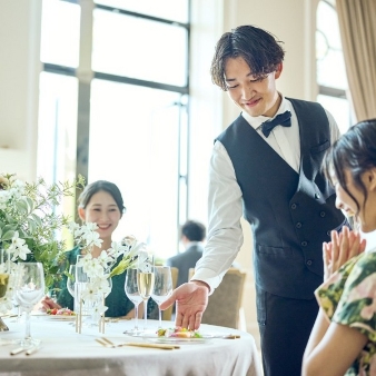 結婚式場：【料理重視の方◎】シェフ渾身コース試食＆おもてなし料理特典