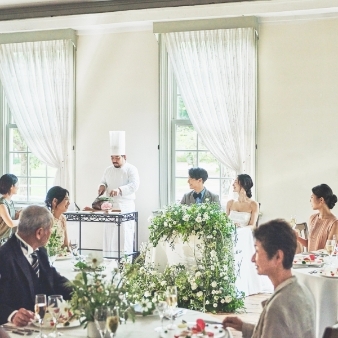 結婚式場：90分時短フェア|10名53万円*緑溢れる文化財で少人数婚相談