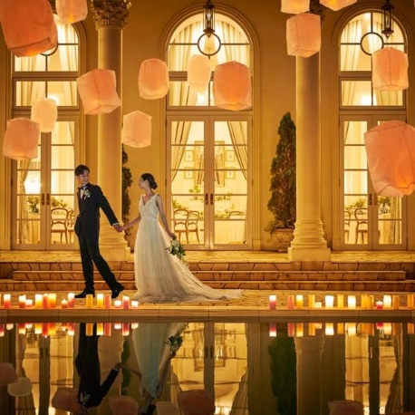 ベイサイド迎賓館　神戸：【木×石のNEWチャペル!】水辺で叶える貸切W×牛フィレ試食