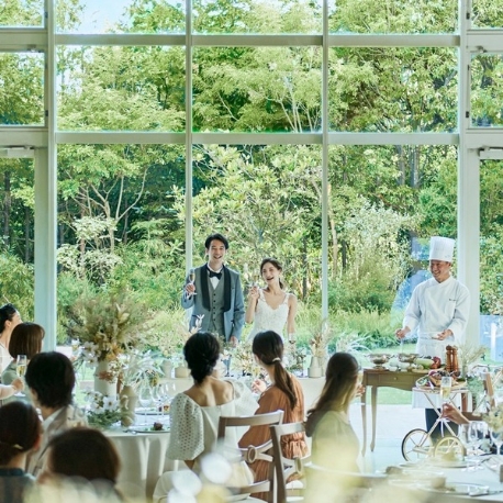 ヒルサイドクラブ迎賓館　札幌：【年始プレミアムフェア】天空チャペル模擬挙式×10大特典