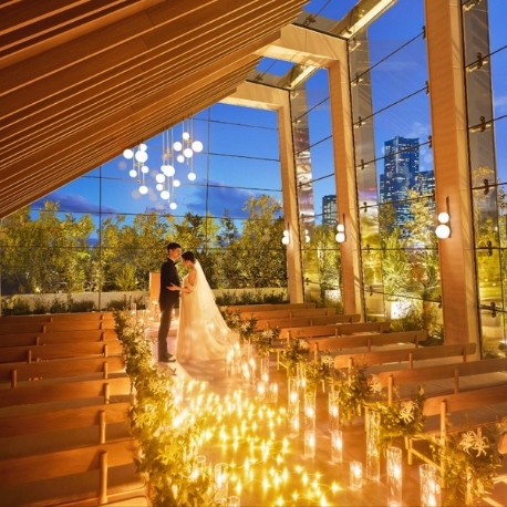 ニーズ表参道 by T&G WEDDING (旧 表参道テラス)：祝日限定【国産牛試食&アマギフ】緑溢れる新チャペル&貸切W体験
