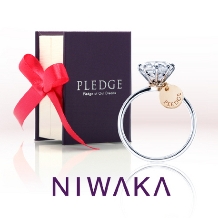 【NIWAKA】PLEDGE for WEDDING プレエンゲージメントリング