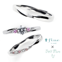 ＳＡＮＪＩ（サンジ）:Petit Flure【リトルバレリーナ】〈婚約指輪〉