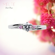 ＳＡＮＪＩ（サンジ）:Petit Flure【リトルバレリーナ】〈婚約指輪〉