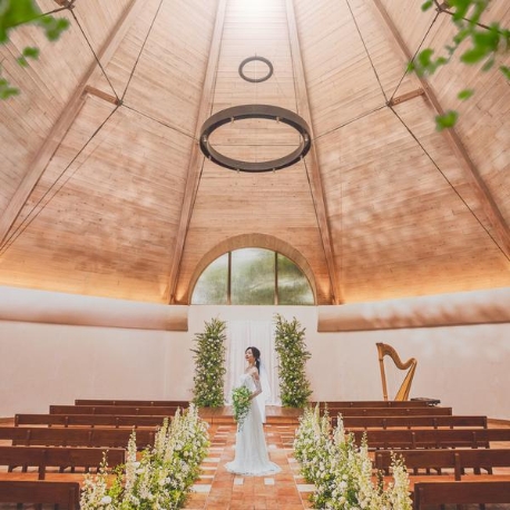 ラ・クラリエール：【年末BIG】155万優待◇煌めく自然光チャペル×4万コース試食