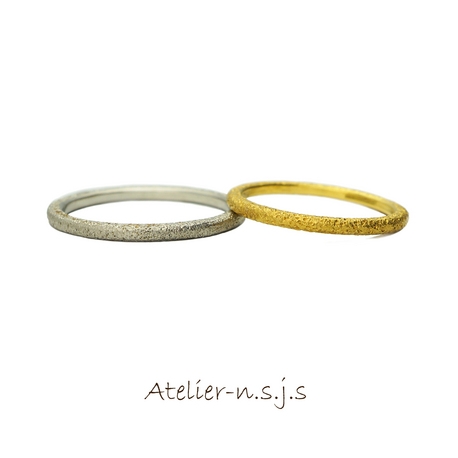 アトリエn.s.j.s (エヌ・エス・ジェイ・エス):◆星空をイメージしたリング◆ 1本8万円~