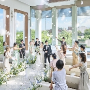 THE MEETS MARINA TERRACE(ザ・ミーツ マリーナテラス):\光と緑溢れるチャペル&大階段入場体験/BIG特典&豪華試食