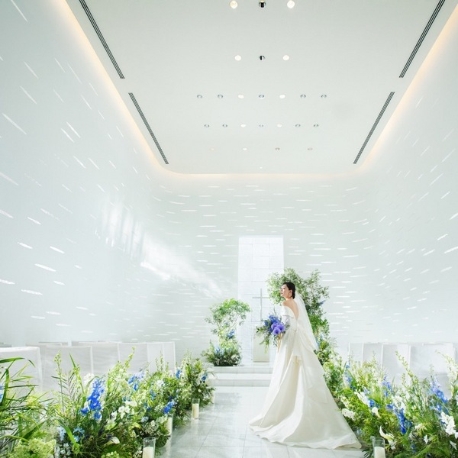 シェラトングランドホテル広島：＊純白のチャペル見学＊先取り花嫁＋豪華試食でプレ体験を♪