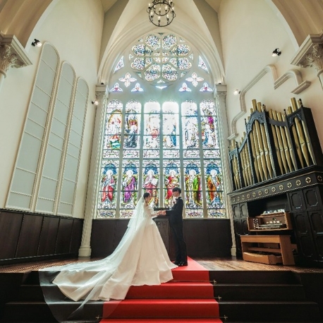 KOBE St.MORGAN CHURCH（神戸セントモルガン教会）：＊6名～少人数プラン有＊家族婚＆親族会食アットホーム相談会