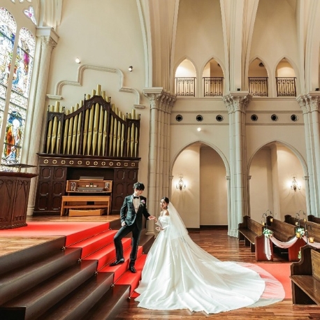 KOBE St.MORGAN CHURCH（神戸セントモルガン教会）：【当館人気No.1】最大136万円優待＆5万円ギフト◆圧巻大聖堂
