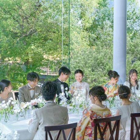 キュイジーヌ　フランセーズ　ラ・シャンス（環水公園内）：【少人数ウェディング相談会】自然溢れる貸切邸宅×無料試食