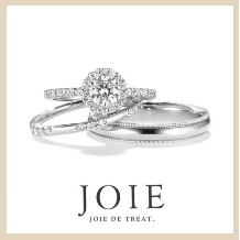 JOIE de treat. (ジョア ドゥ トリート）:【おしゃれな華やかさが人気】 イエローゴールドとダイヤの煌きが美しいリング