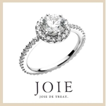 JOIE de treat. (ジョア ドゥ トリート）:【花嫁様人気NO.1】 繊細さが女性ごころをくすぐる上品で華やかなデザイン