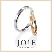 JOIE de treat. (ジョア ドゥ トリート）:【人気のセミオーダーシリーズ☆】ふたつのリングを重ねてつくるこだわりのデザイン