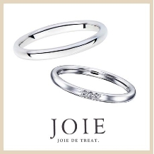 JOIE de treat. (ジョア ドゥ トリート）_【華奢な指輪へのこだわり】何万通りの中からふたりだけのリングを選んで☆