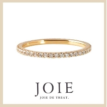 JOIE de treat. (ジョア ドゥ トリート）:【華奢でも強く、美しい指輪】希少性の高い細身で華奢なエタニティをカジュアルに