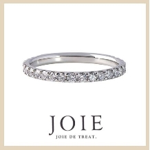 【婚約・結婚指輪に】どこから見てもダイヤが輝く、上品な華やかさが魅力的