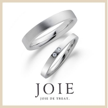 JOIE de treat. (ジョア ドゥ トリート）:【ちょっとアレンジしたいが叶う】何万通りの中からふたりだけのリングを選んで☆