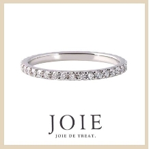JOIE de treat. (ジョア ドゥ トリート）:【婚約・結婚指輪どちらにも♪】大切な想いを込めて、一生もののエタニティリング