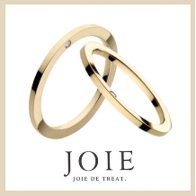 JOIE de treat. (ジョア ドゥ トリート）:【ジョア ドゥ トリート】特徴的なフォルムに2人だけが知る秘密のダイヤモンドを