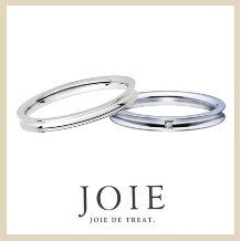 JOIE de treat. (ジョア ドゥ トリート）:【洗練された華やかさ】四角いフォルムが大人の余裕を感じさせるゴールドの指輪