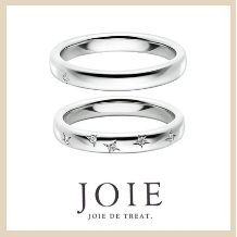 JOIE de treat. (ジョア ドゥ トリート）:【人と被らないデザイン】ランダムに、表情豊かにセッティングされたダイヤ