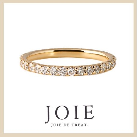 JOIE de treat. (ジョア ドゥ トリート）:【普段使いもしやすい着け心地】どこから見てもダイヤが輝く、上品な華やかさが魅力的