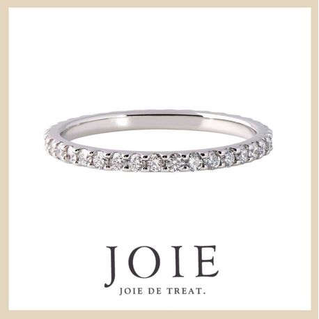 JOIE de treat. (ジョア ドゥ トリート）:【婚約・結婚指輪どちらにも♪】大切な想いを込めて、一生もののエタニティリング