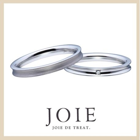 JOIE de treat. (ジョア ドゥ トリート）:【ジョア ドゥ トリート】リング表面の丸みを帯びたくぼみのデザインがアクセントに