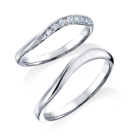 WEDY(ウェディ):【MONNICKENDAM】柔らかい曲線が手元を美しく演出 15WR33/34