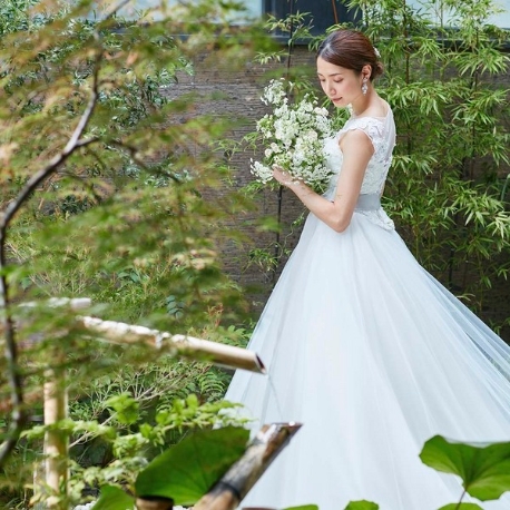 ORIENTAL KYOTO SUZAKU-TEI 朱雀邸（オリエンタル京都朱雀邸）：初見学に《貸切フロア》ドレス見学×自然光チャペル×150万優待