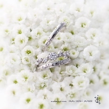FRAU KOBE JAPAN／フラウ コウベ ジャパン_'カスミソウ'の指輪／小さなカスミソウの愛らしい姿をデザインしたセットリング