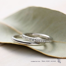 'ダイアリー'/上品で可愛いエタニティリングの結婚指輪