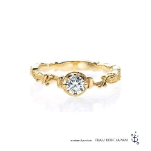 FRAU KOBE JAPAN／フラウ コウベ ジャパン:チャーチ 'リトゥン ボウズ'/ふたりの愛の誓いを記す上質な巻物がモチーフの指輪