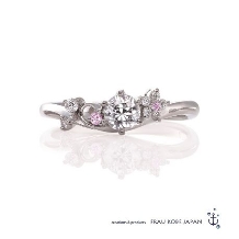 【春限定】'さくら'／希少な天然ピンクダイヤの可愛くて上質な指輪