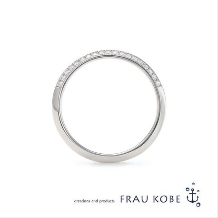 FRAU KOBE JAPAN／フラウ コウベ ジャパン:すっきりとした美しい結婚指輪/'ラグーン'