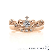 FRAU KOBE JAPAN／フラウ コウベ ジャパン:レディティアラ'フレンチ'／お姫様のティアラがモチーフのスイートなエンゲージ