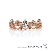 FRAU KOBE JAPAN／フラウ コウベ ジャパン:レディティアラ'ブリティッシュ'／お姫様のティアラがモチーフのエレガントな指輪