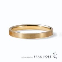 FRAU KOBE JAPAN/フラウ コウベ ジャパン:ひまわりの結婚指輪/幅太マットのおしゃれなマリッジ