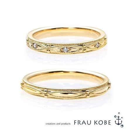 FRAU KOBE JAPAN／フラウ コウベ ジャパン:チャーチ'アーチ トゥー ザ ヘヴン'/教会建築がモチーフの結婚指輪