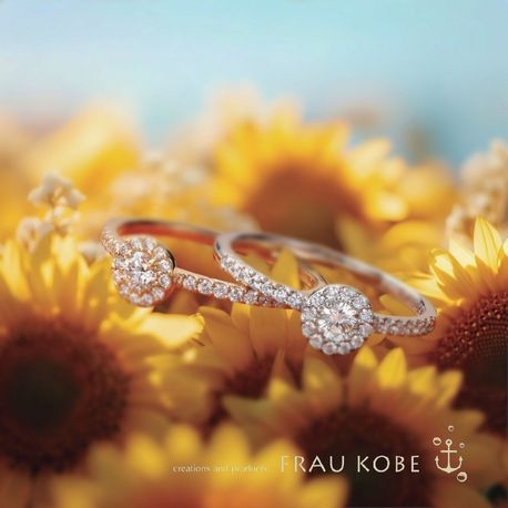 FRAU KOBE JAPAN/フラウ コウベ ジャパン:ひまわりの指輪/婚約指輪