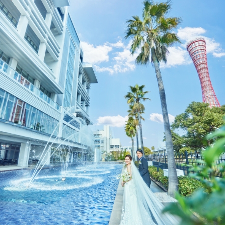 ノートルダム神戸 Ｎｏｔｒｅ Ｄａｍｅ ＫＯＢＥ：【AMがお得！花嫁体験＆豪華特典】ドレスカラー診断&美食体験