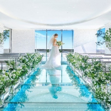 ヴェルミヨンバーグ名古屋：【1度は見たい】絶景チャペル×豪華3万円試食＆ギフト1万付き